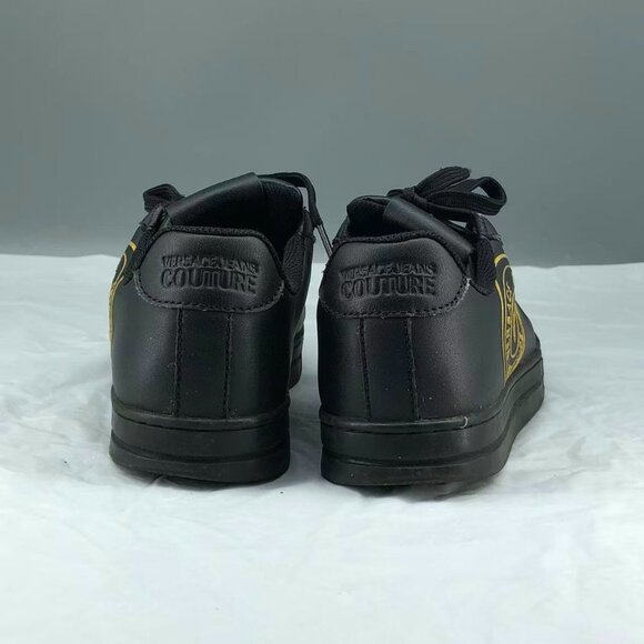 Versace Jeans Collection Black and Gold Sneakers - Picture 3 of 9